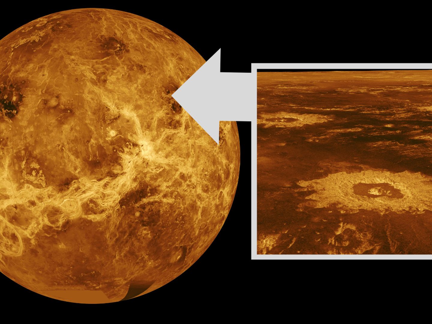 Ice can form short-lived clouds high above the hellish surface of