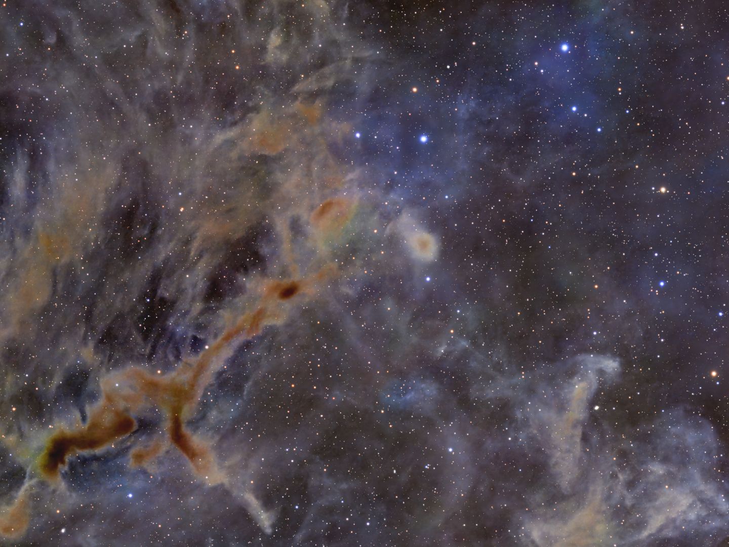 NEBULA ネビュラ Giraffe in space? Eerie dark nebula takes on an uncanny shape