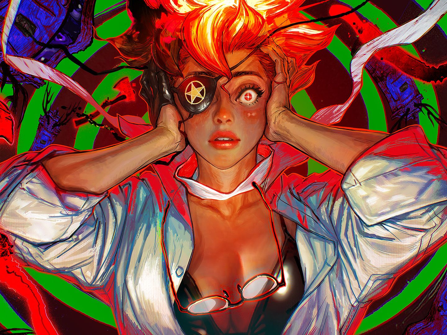 Her powerful beauty demands attention