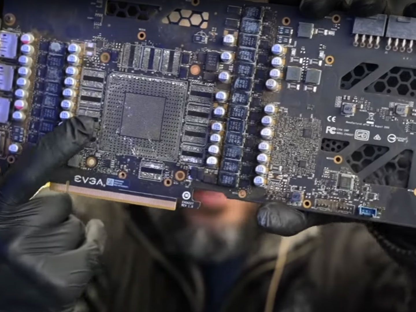 Nvidia RTX 3090 sent in to repairer was missing the GPU and all