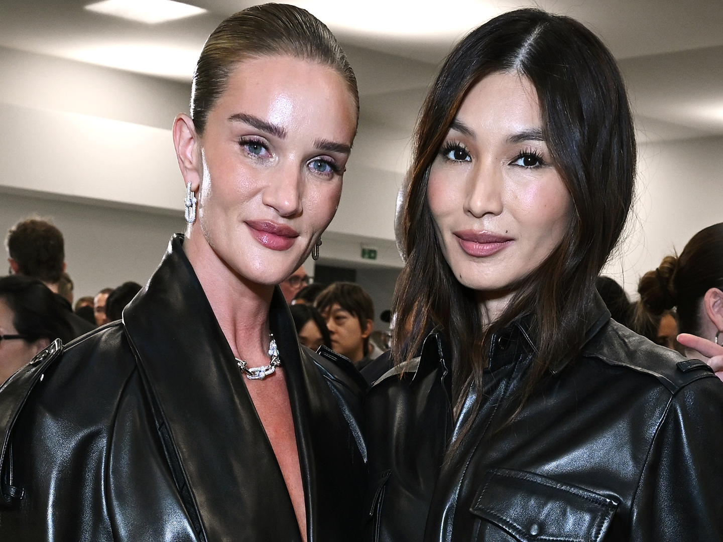 Burberry's Spring 2027 Show Featured a Leather-Clad Front Row