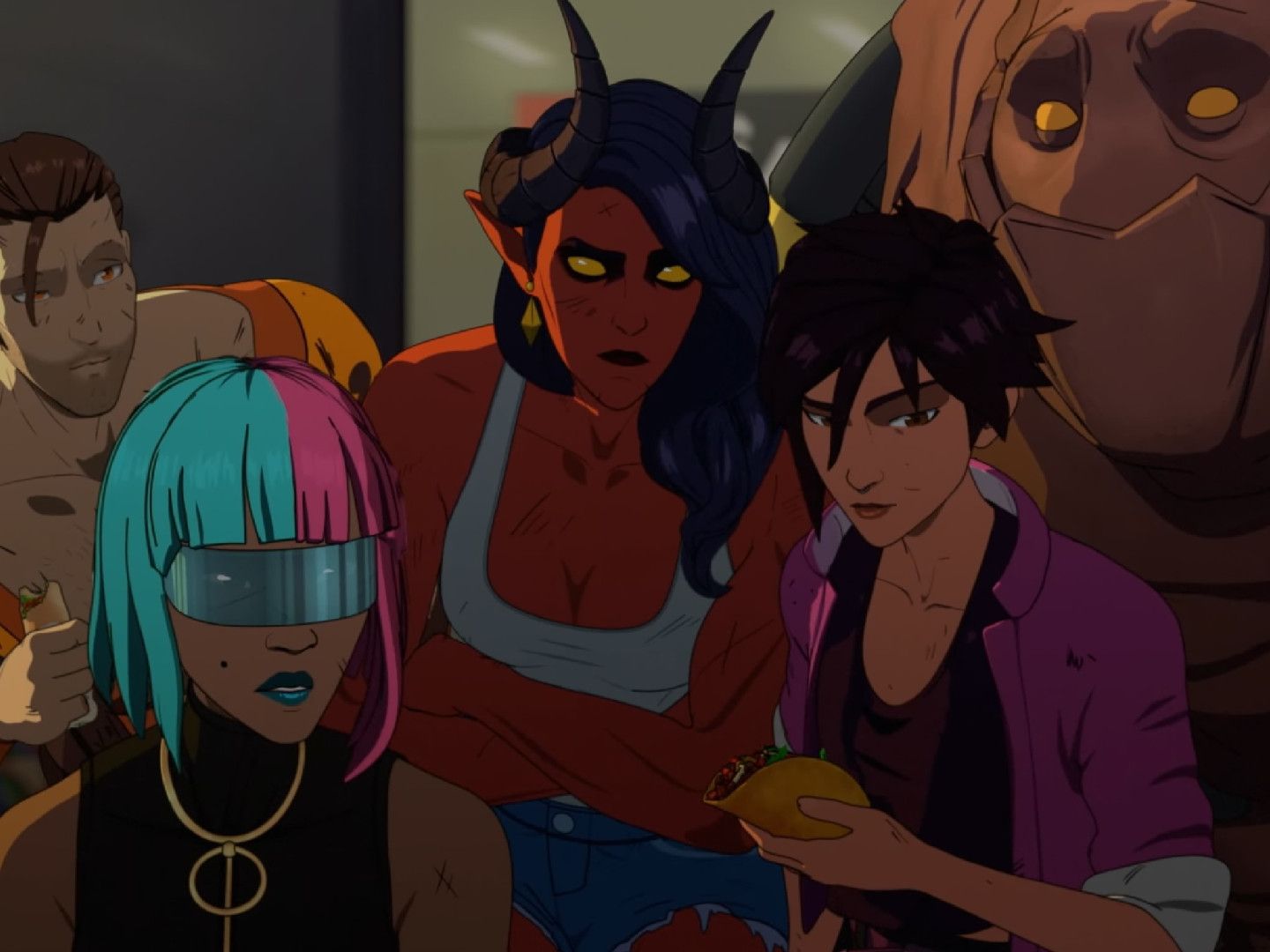 Dispatch game characters artwork, image size:1440x1080