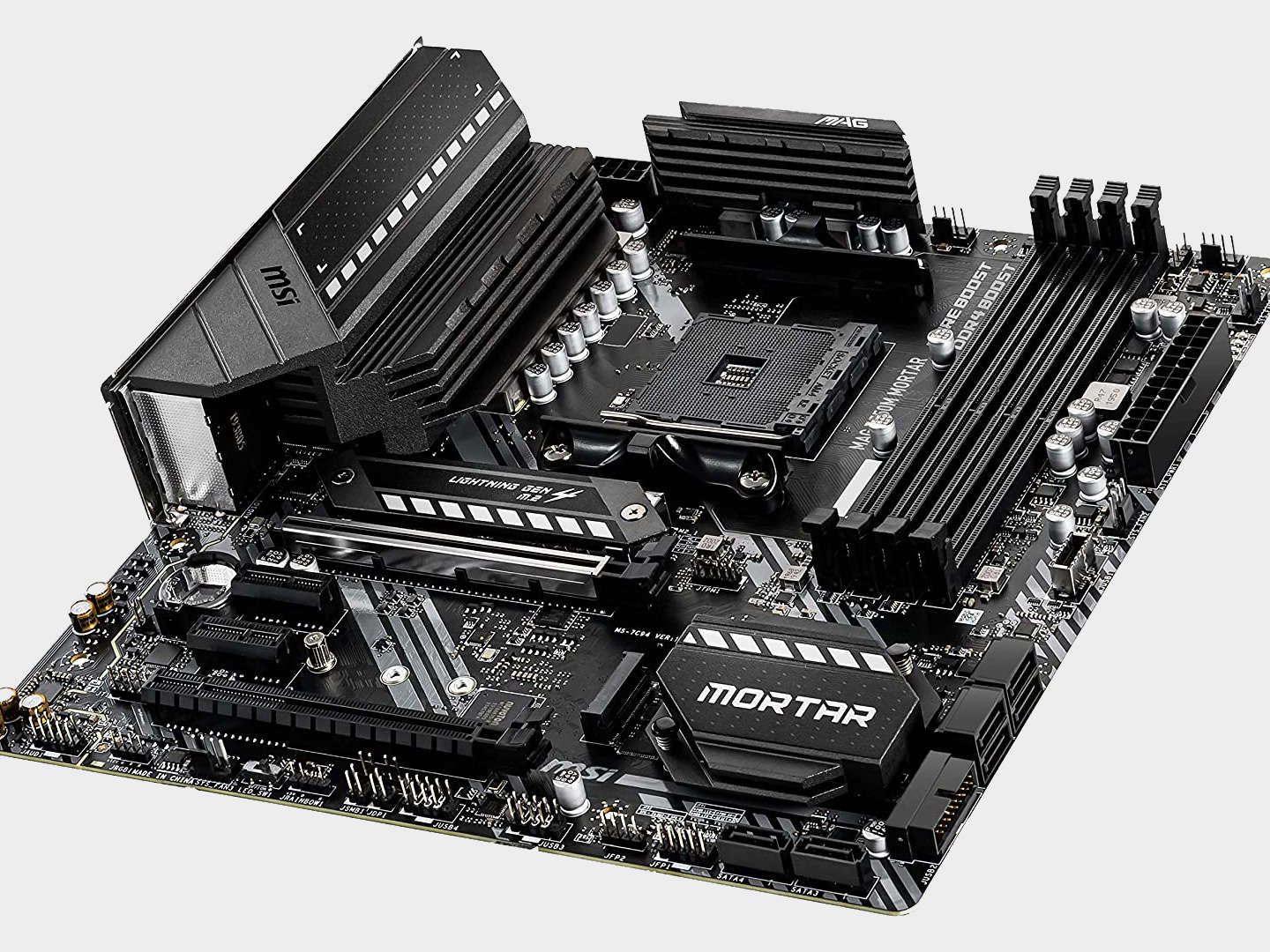 ちぇるしー様MSI B550M MORTAR MSI MAG B550M MORTAR WIFI AMD AM4 DDR4 CF Lightning Gen 4 M