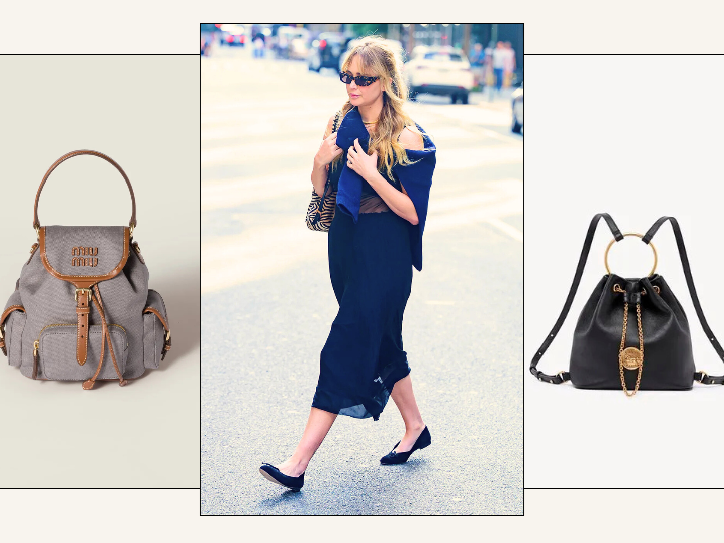 chiara ferragni mini flirting backpack Glitter backpack