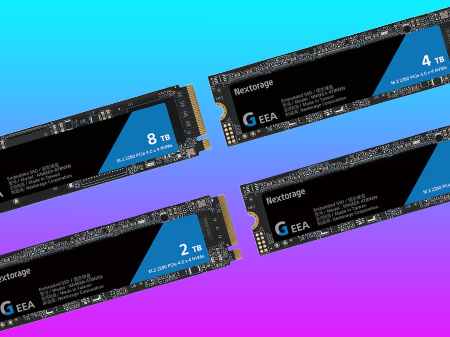 Nextorage unveils fresh new gaming SSDs, but they only come with a