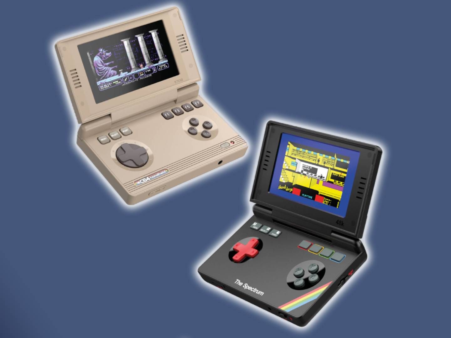 The C64 and ZX Spectrum are back as 3DS-style handhelds | GamesRadar+