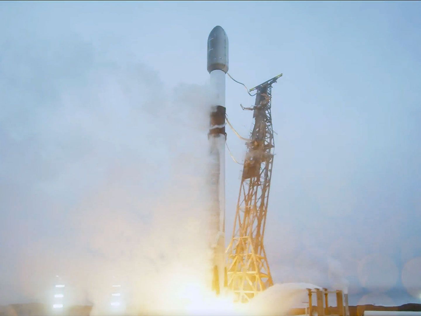 SpaceX launches Starlink satellites on its record 135th orbital