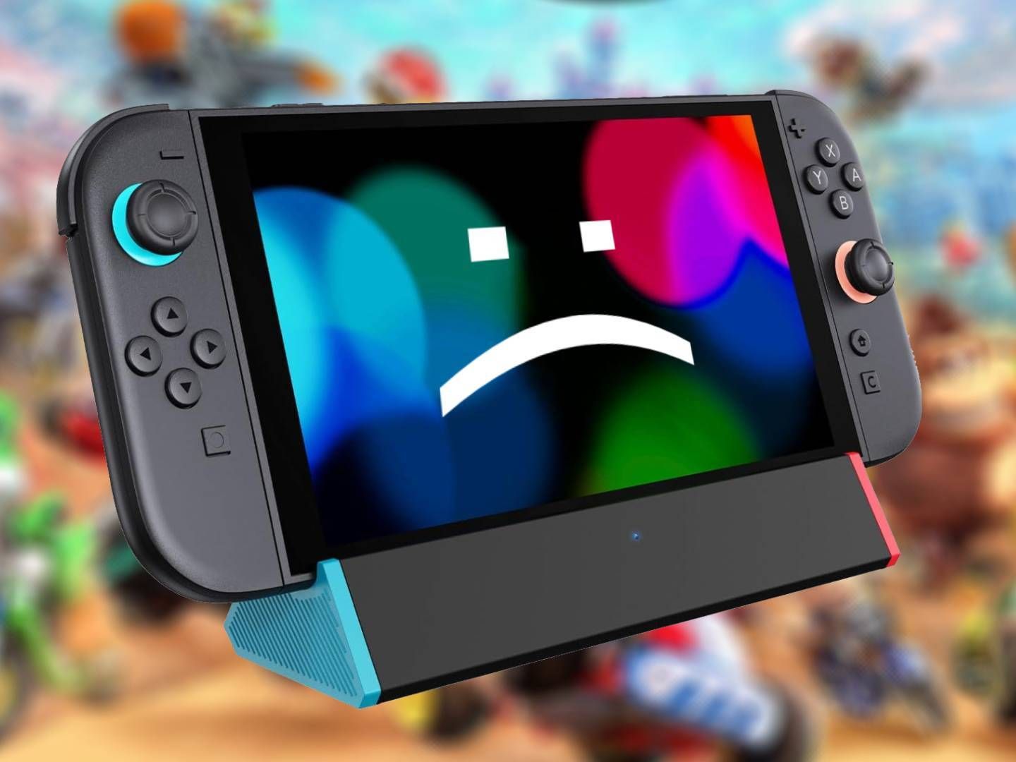 A third-party Nintendo Switch 2 dock that 