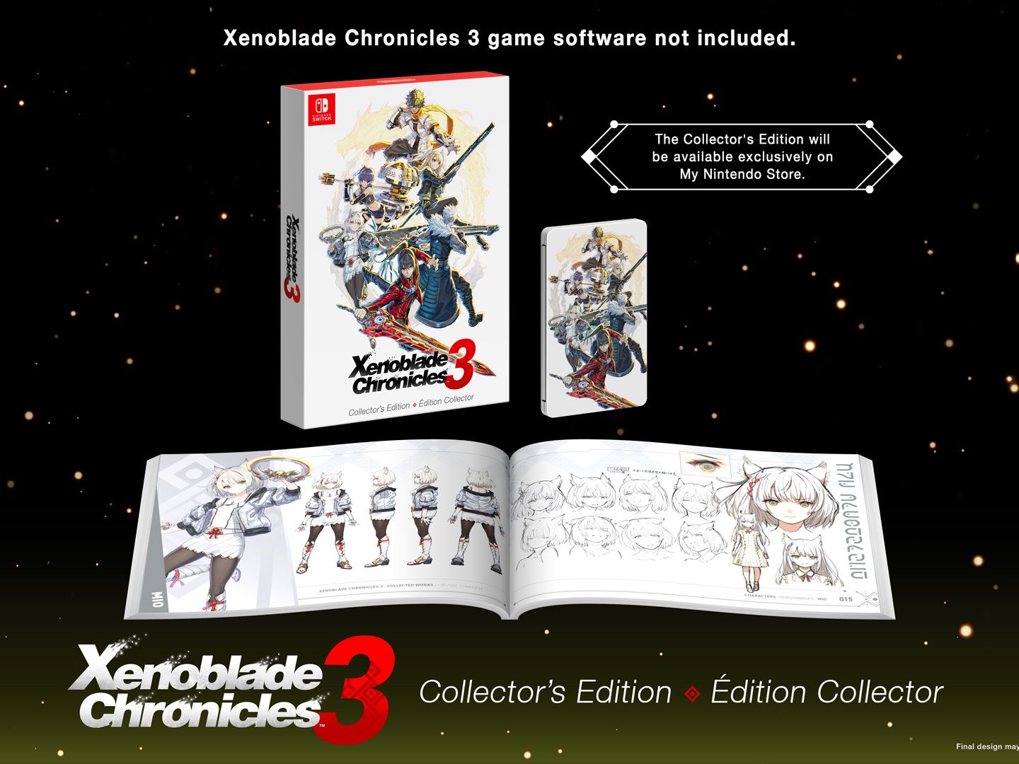 Xenoblade Chronicles 3 Special Edition Items - Nintendo