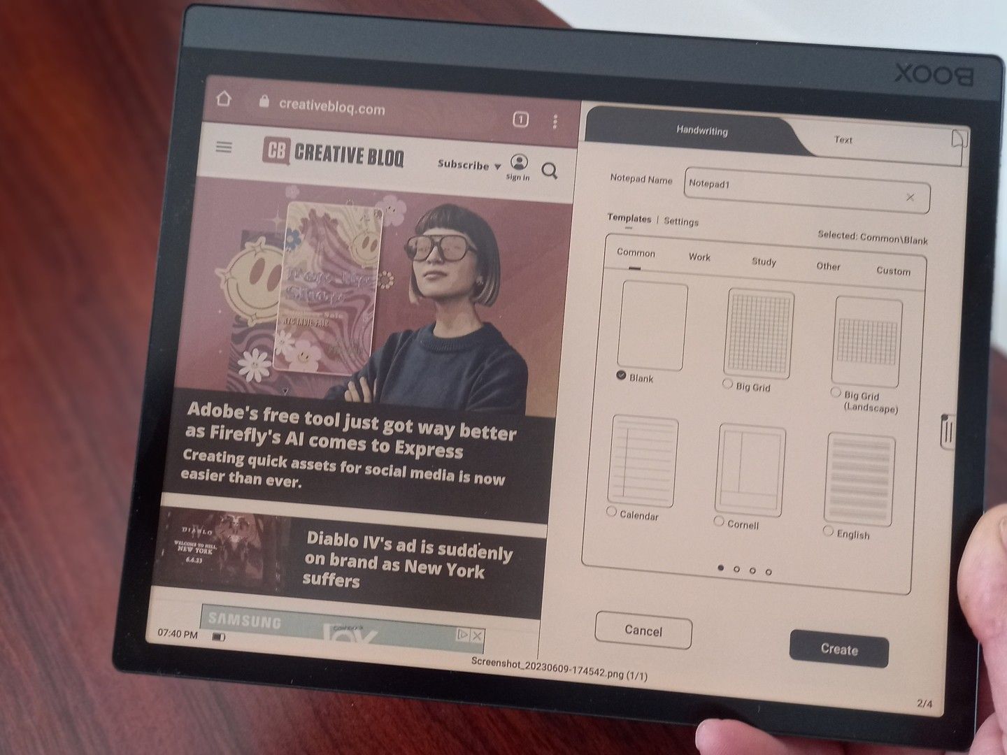 Onyx Boox Tab Ultra C review: colour e-ink reader is also a tablet