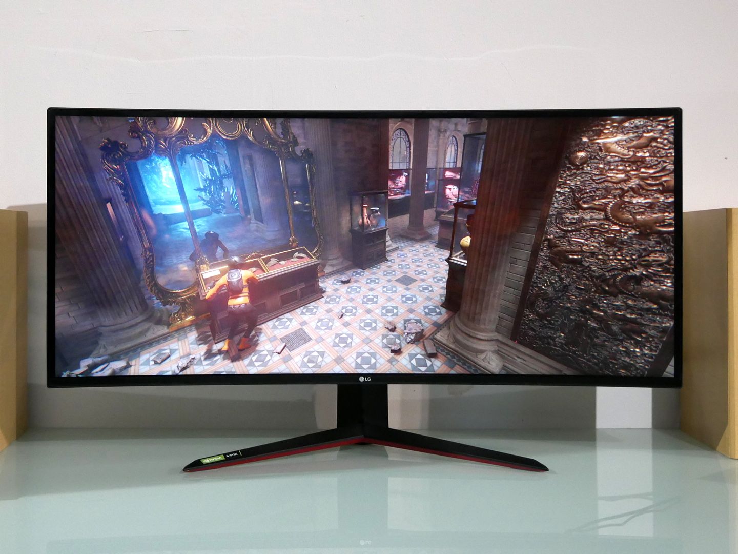 湾曲ウルトラワイドモニター LG 34gn850-b 34