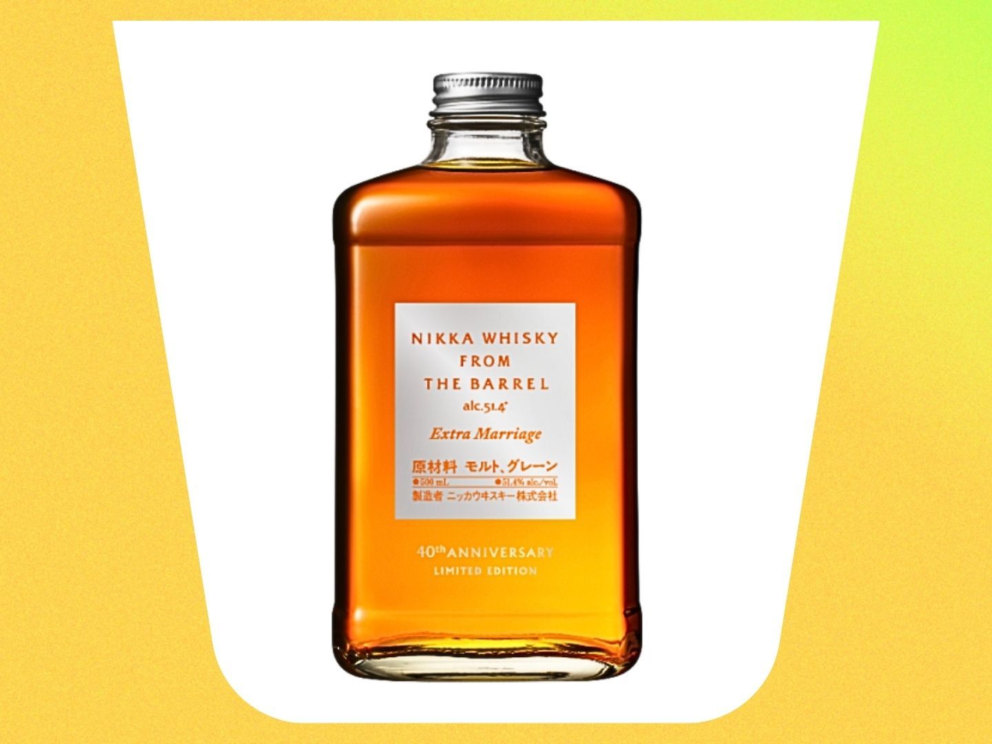 Japanese whisky faves Nikka just released a new twist on its