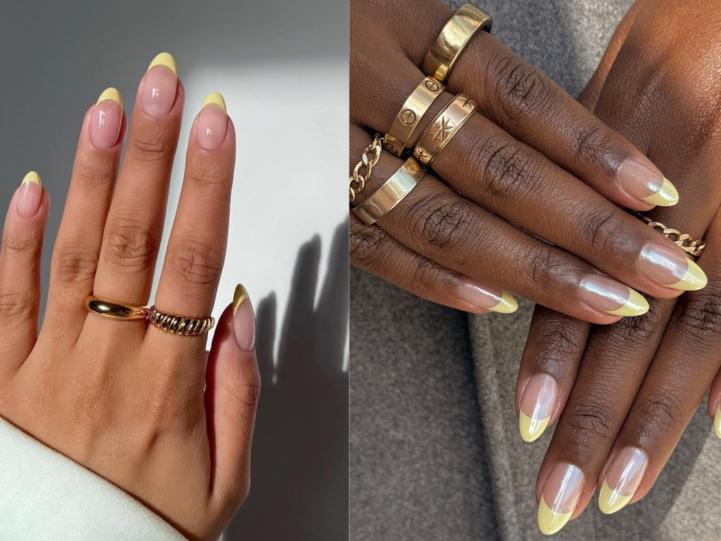 Yellow French Tips: 2025 Lookbook