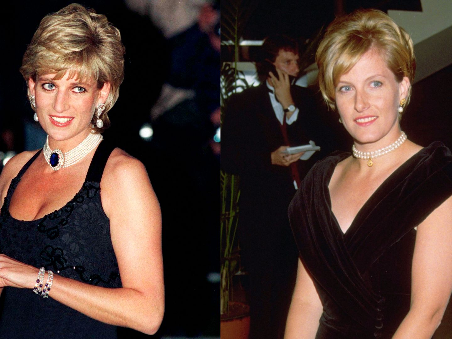 duchess sophie dress similar princess diana Duchess Sophie cloned Princess Diana's buttoned baby pink dress