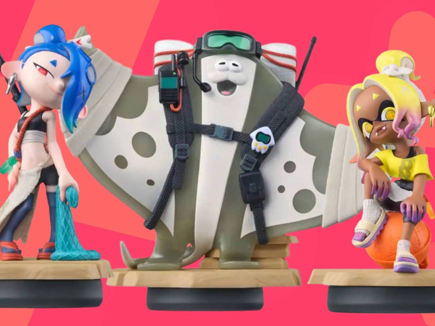 The Splatoon Raiders amiibo trio is up for grabs, but collecting