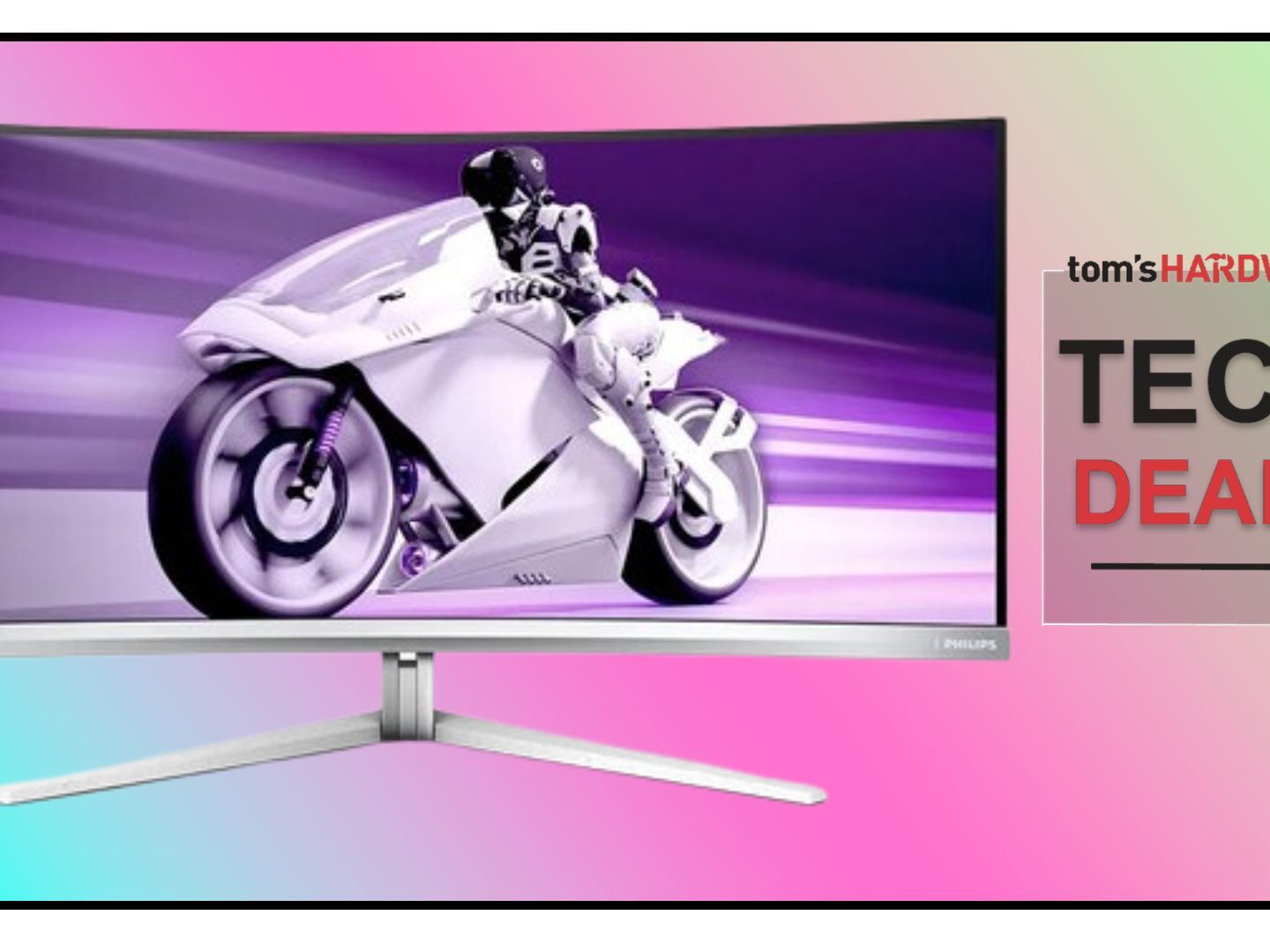 Hit this gorgeous 34-inch Philips Evnia QD OLED widescreen gaming