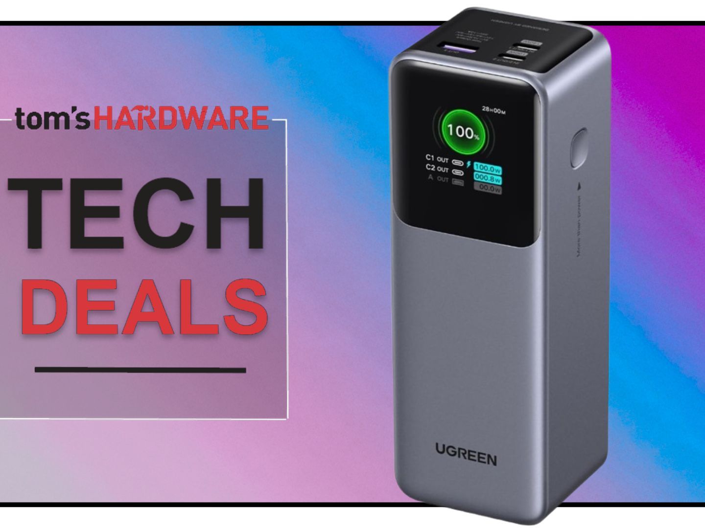 The massive Ugreen Nexode 25,000mAh power bank is at an all-time