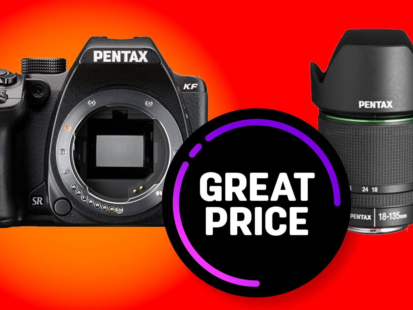 This ready-to-shoot Pentax KF beginner camera kit is now under