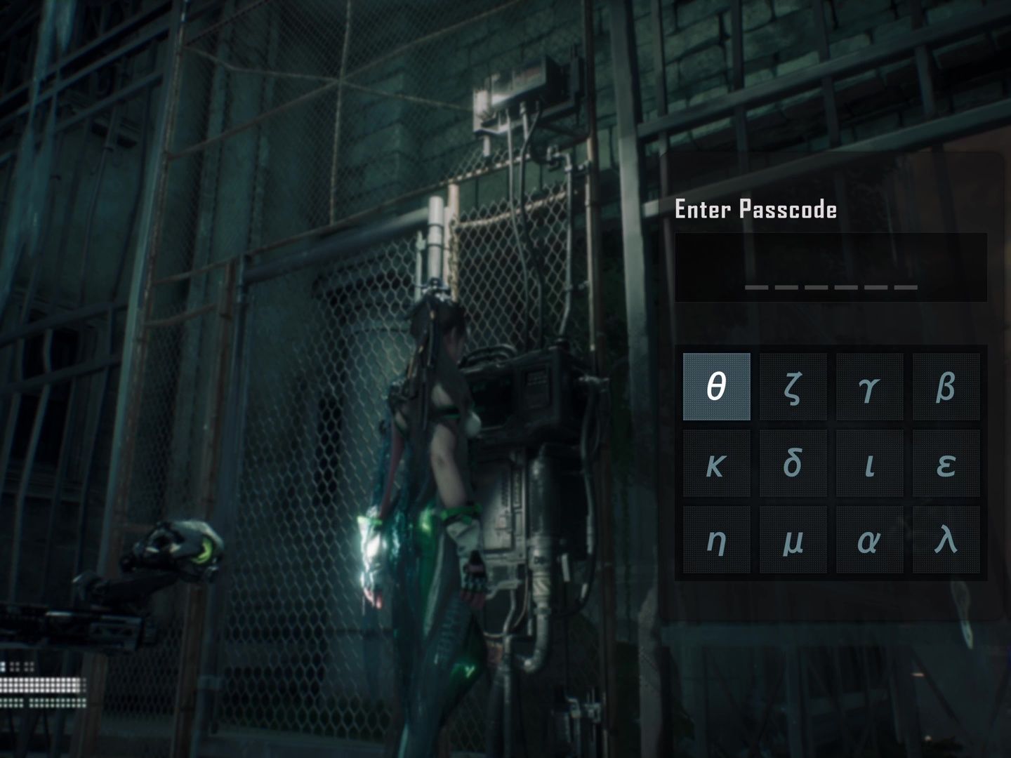 Stellar Blade - Black Rose nanosuit puzzle in Raphael Space