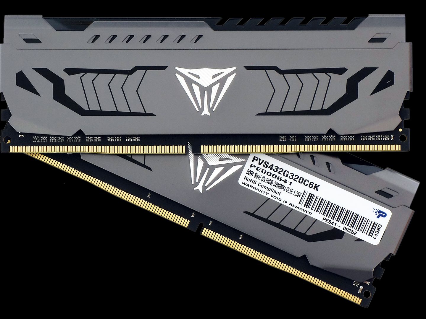 Patriot Viper Steel 2x 16GB DDR4-3200 C16: Disruptive Value