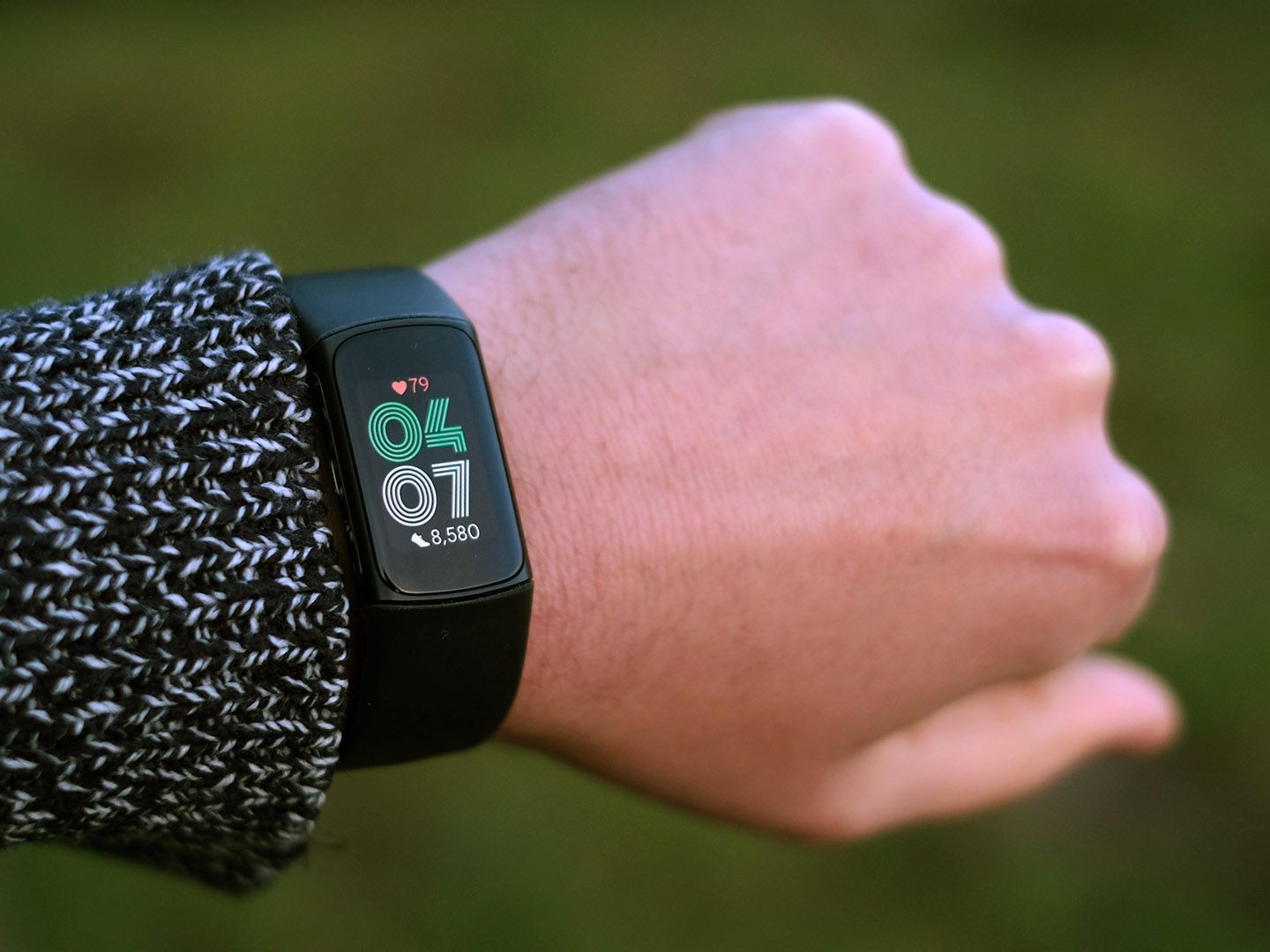 Google Fitbit Charge 6 活動量計 トラッカー Obsidian Black