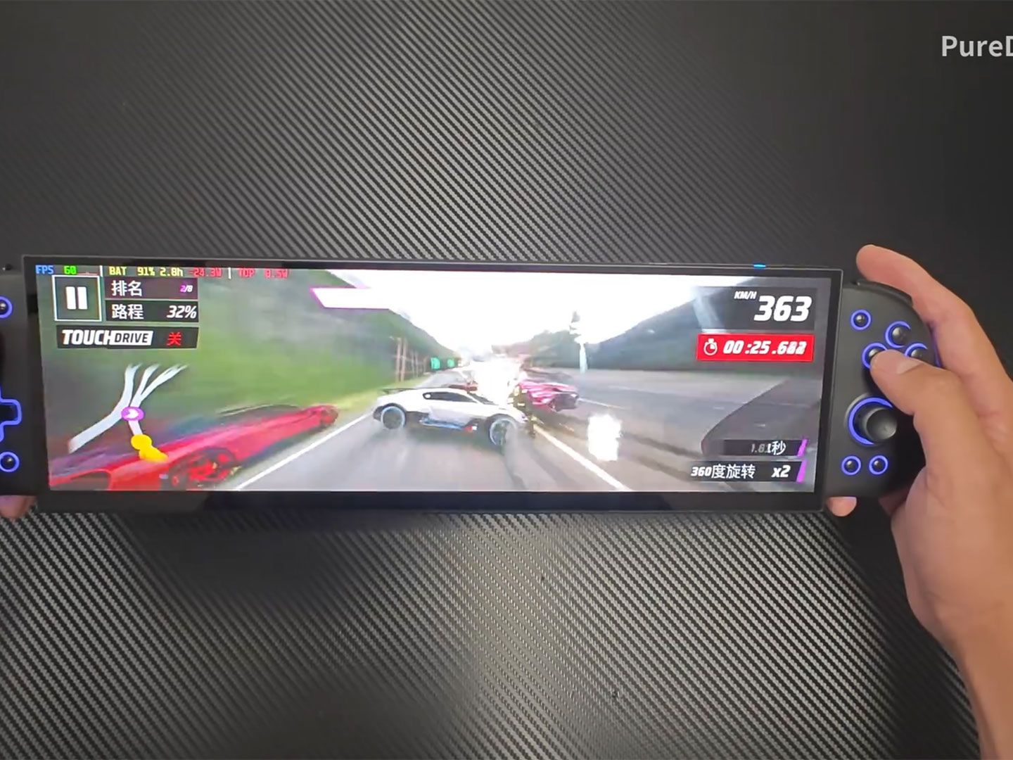 DIYer creates the PC gaming handheld of your widest dreams – 32:9