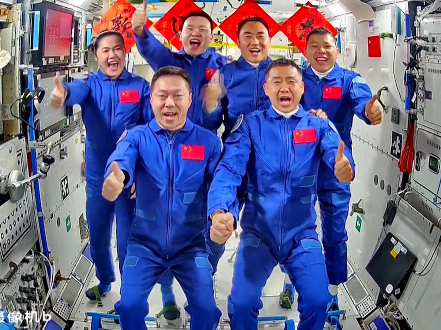 China's Shenzhou 20 astronauts arrive at Tiangong space station