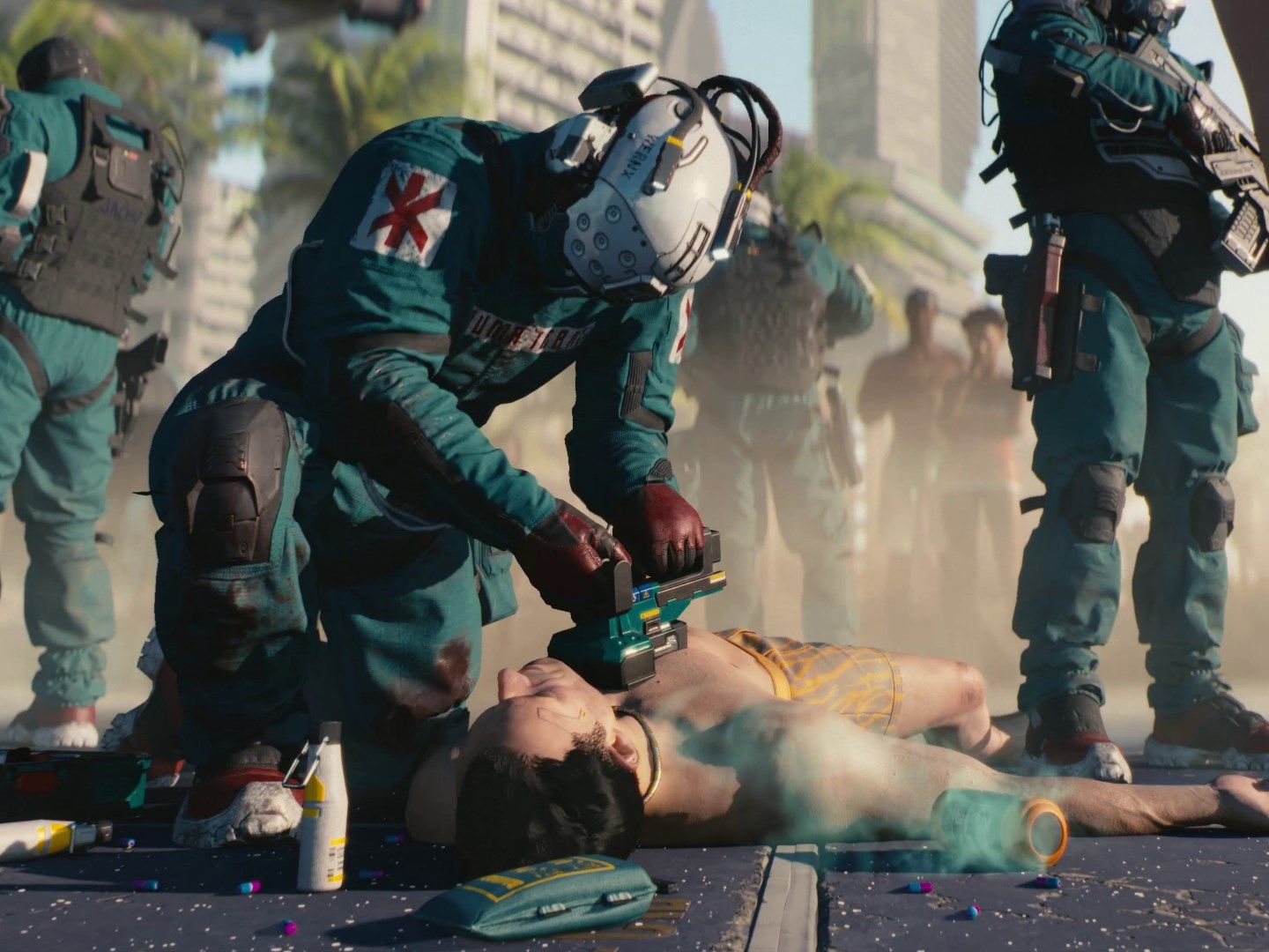 Cyberpunk 2077: Trauma Team comic is coming in September | GamesRadar+