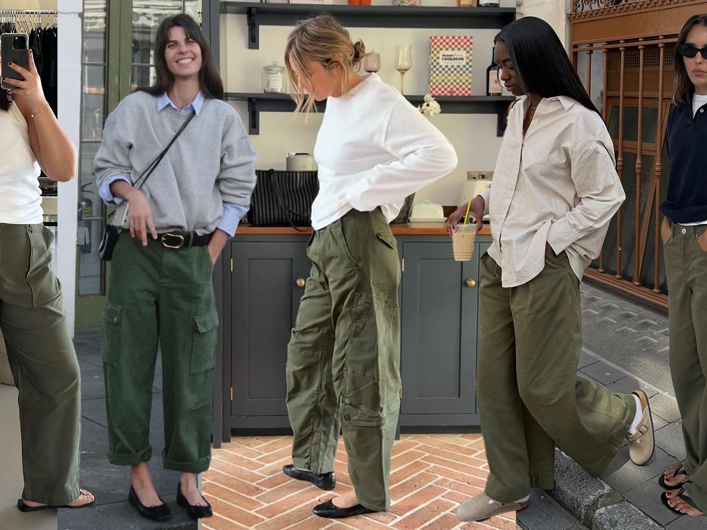 7 Chic Outfit Ideas With Green Pants to Try for 2026 | Who What Wear