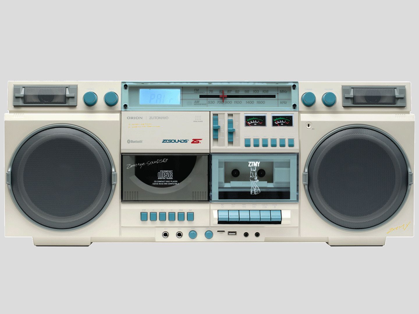 A retro Boombox by Zutomayo and Orion: the ultimate merch