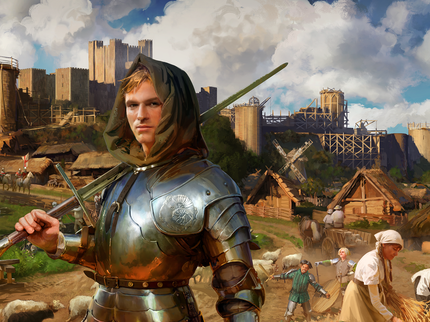 Samantha Béart and Ben Starr headline a new Stronghold game coming