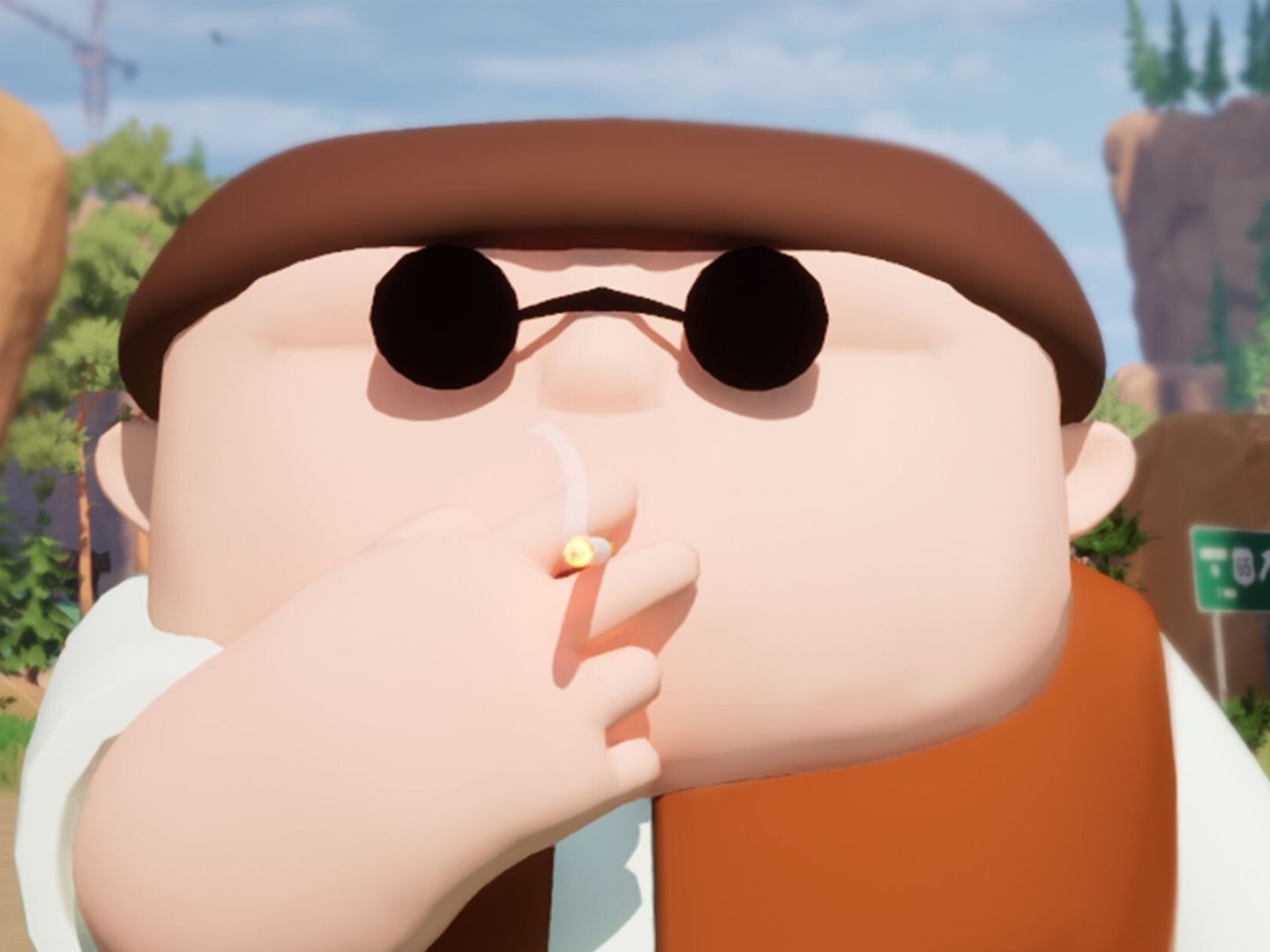 As a former smoker, I'm asking gamedevs to please make an 'arachnophobia  mode' but for cigarettes because I am barely hanging on here