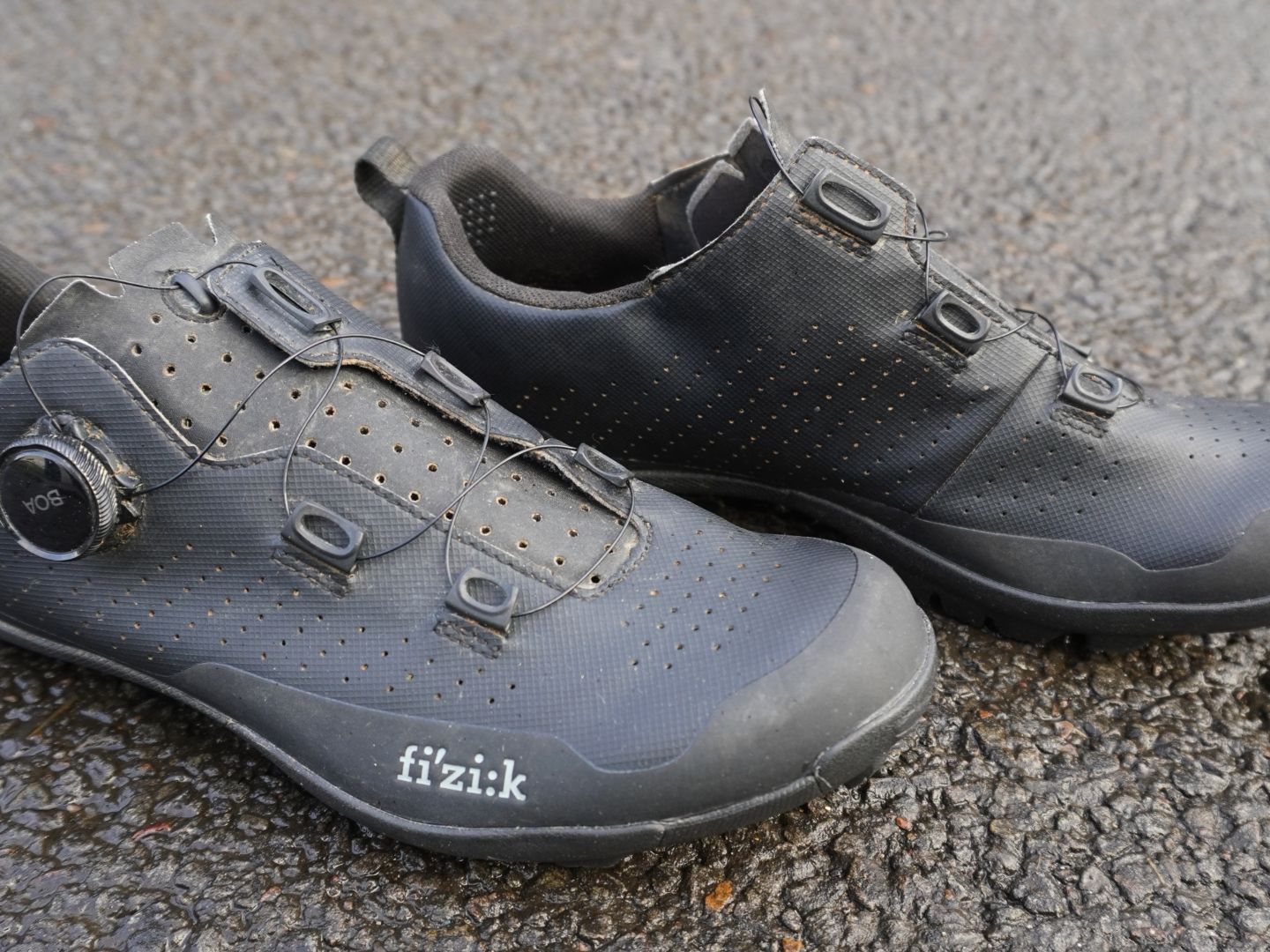 Fizik Terra Atlas gravel bike shoes review - a great option at the