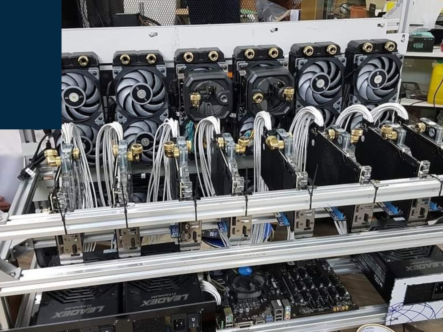 This RTX 3090 cryptomining rig is completely submerged in mineral oil...  for some reason | TechRadar