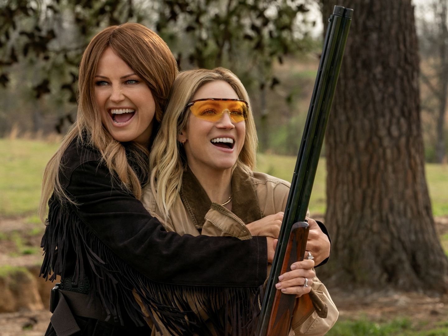 green dress on hunting wives The Hunting Wives': Where to Get Margo Banks' Outfits Femestella