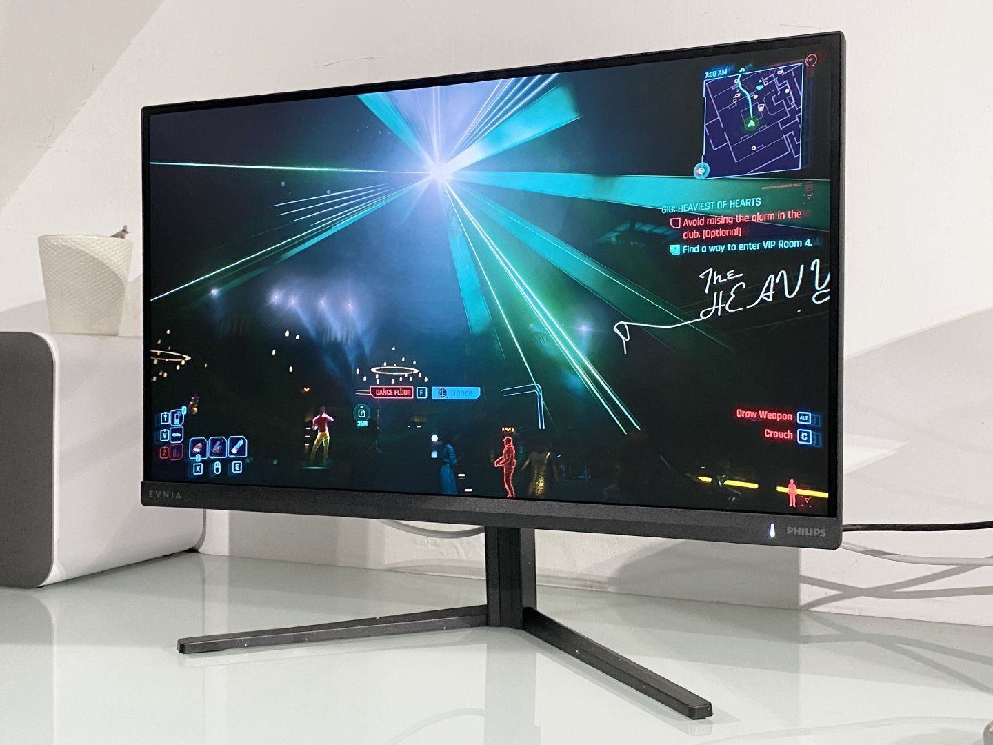 Philips EVNIA 27インチ ゲーミングモニター Fast VA Gaming monitor クアッド HD ゲーミングモニター