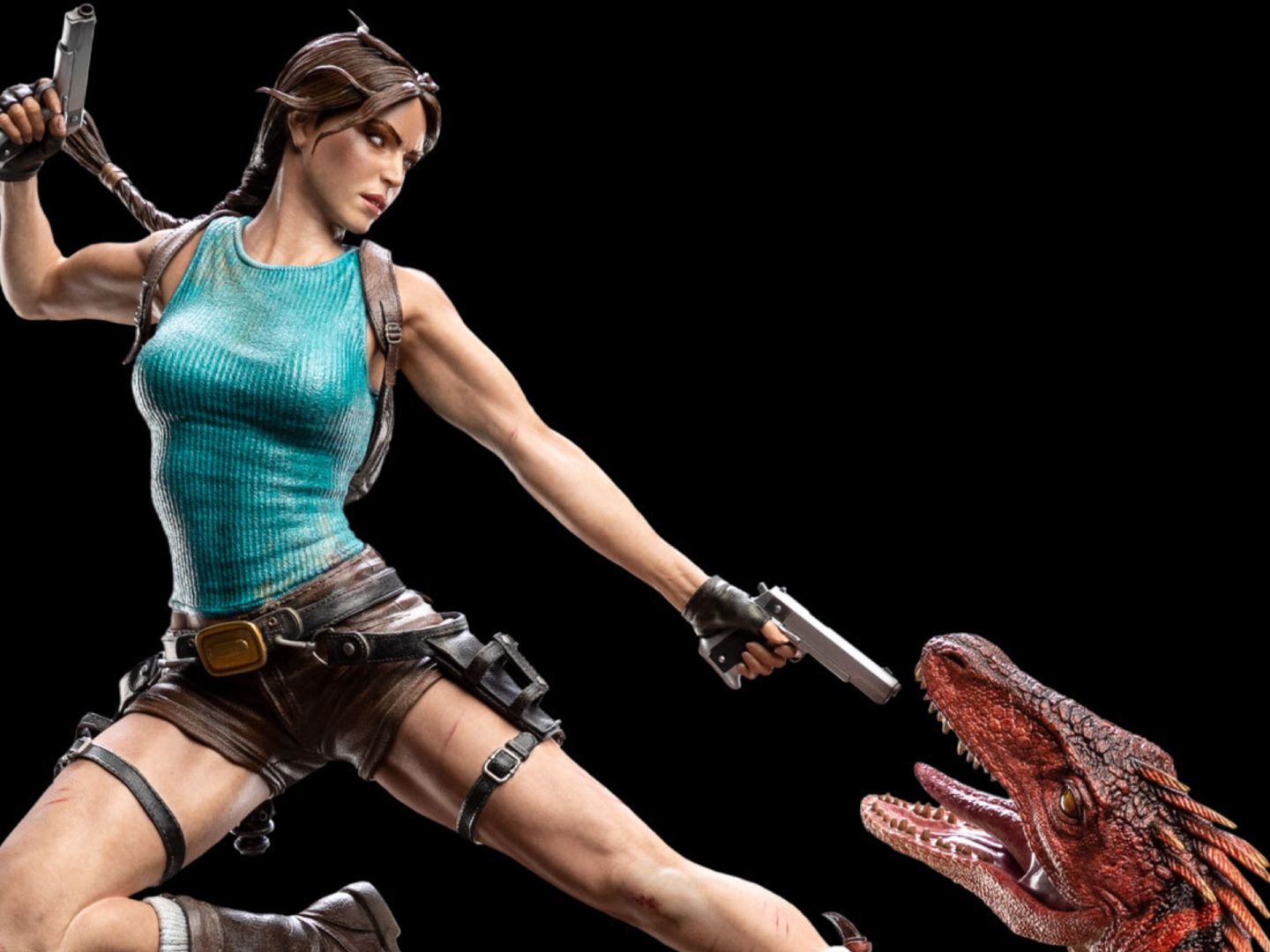 Topics] Gaming Heads has made a statue of Lara Croft, the