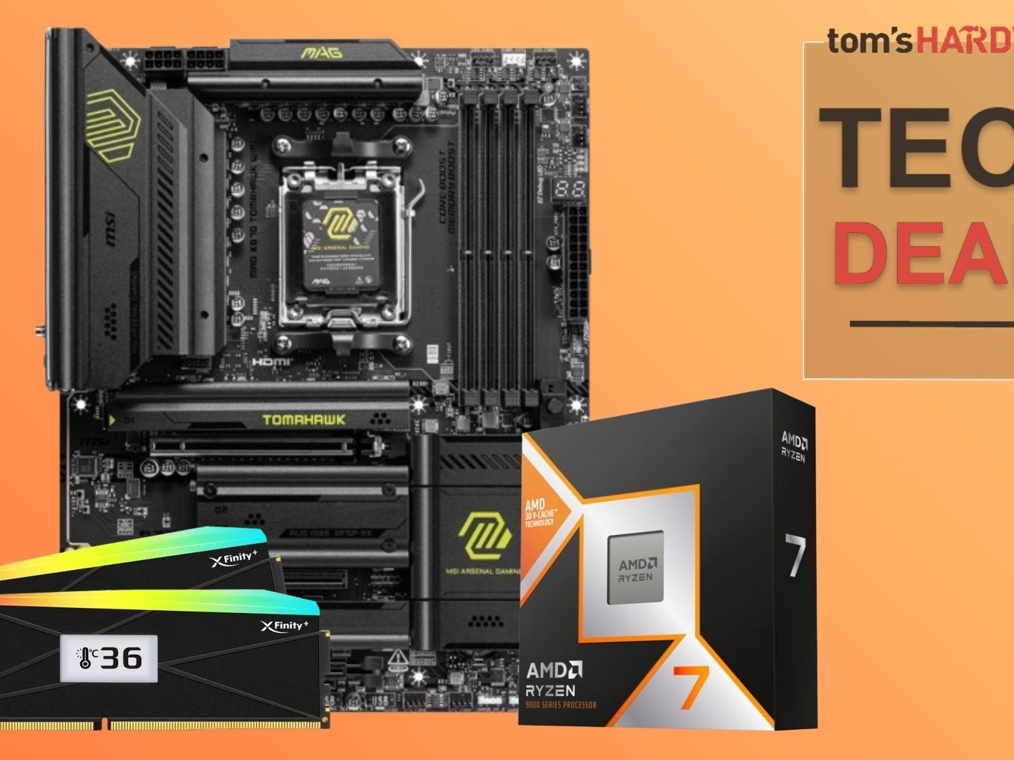Get 32GB of DDR5 RAM for just $126 when paired with AMD's