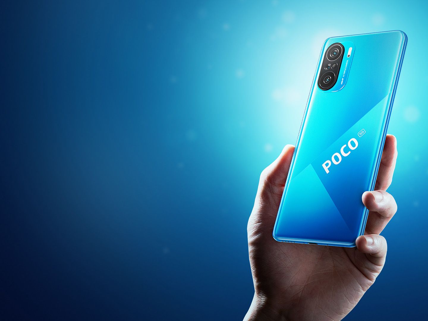 ANDROID - 美品 Xiaomi POCO F3 128GB ブルー Xiaomi Poco F3 Dual SIM 6.67