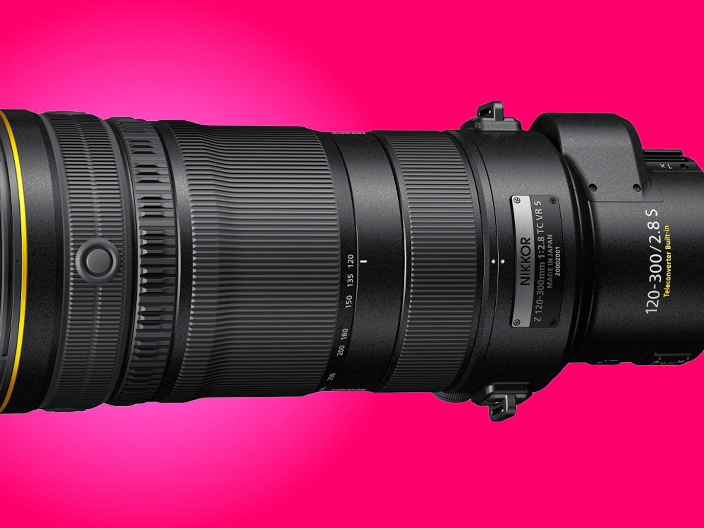 Nikon is developing a 120-300mm f/2.8 with a built-in