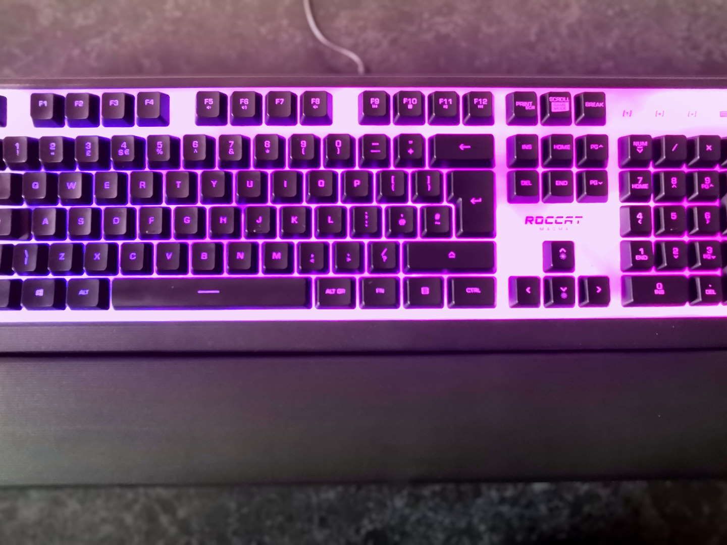 ROCCAT Magma Mini - Teclado Para Juegos RGB 60% Con 5 Zonas De