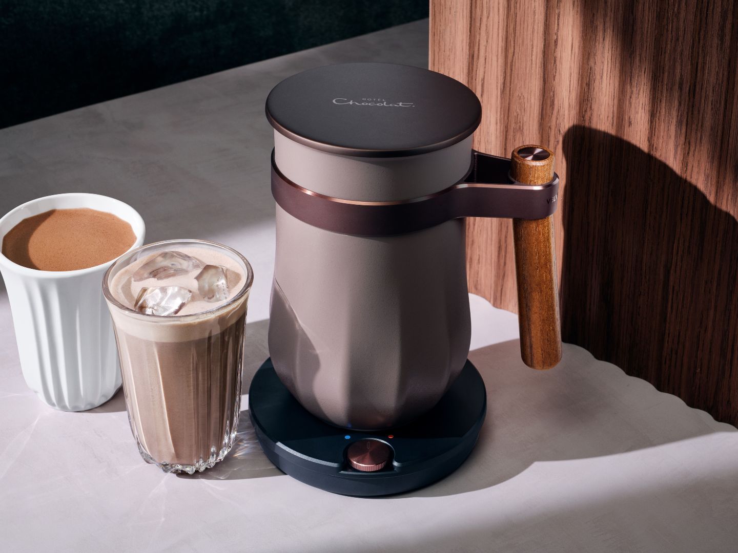 Hotel Chocolat just dropped a new Velvetiser, and it can make hot