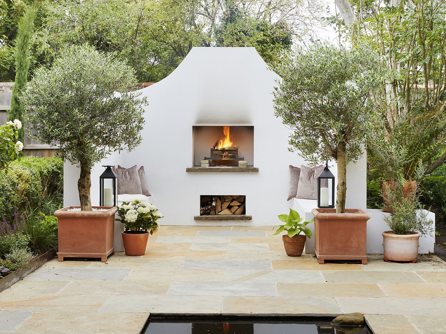Beautiful view of Gardening Ideas With Stonework And Stucco