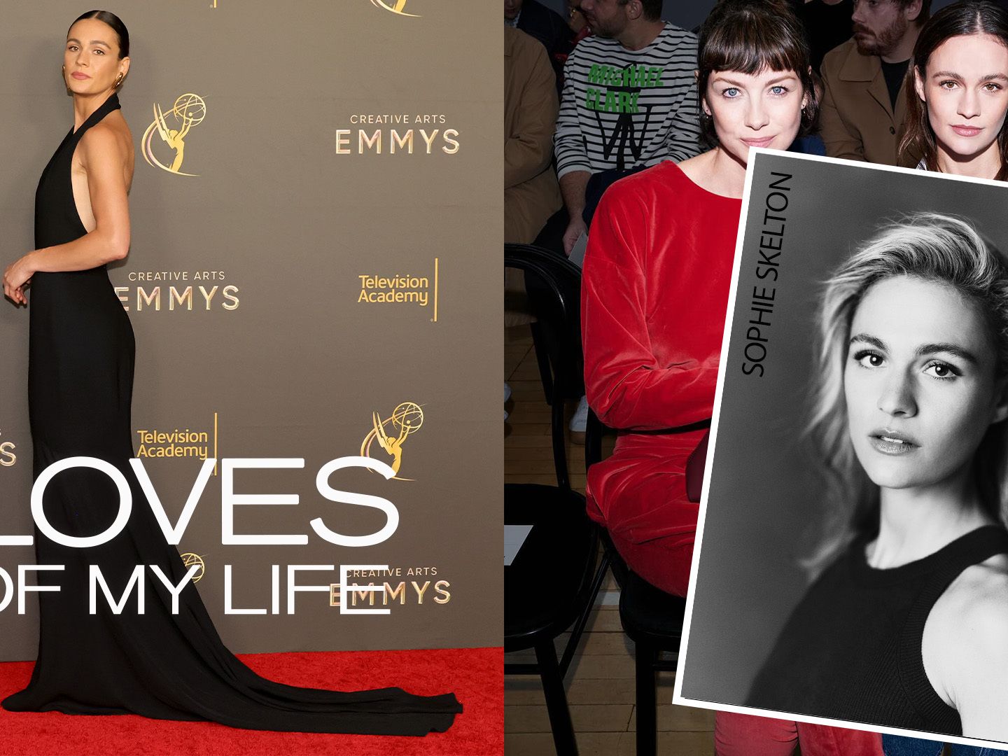 sophie skelton sheer dress Sophie Skelton Stuns in Dramatic Mermaid Gown at 'Outlander' Season 8  Premiere