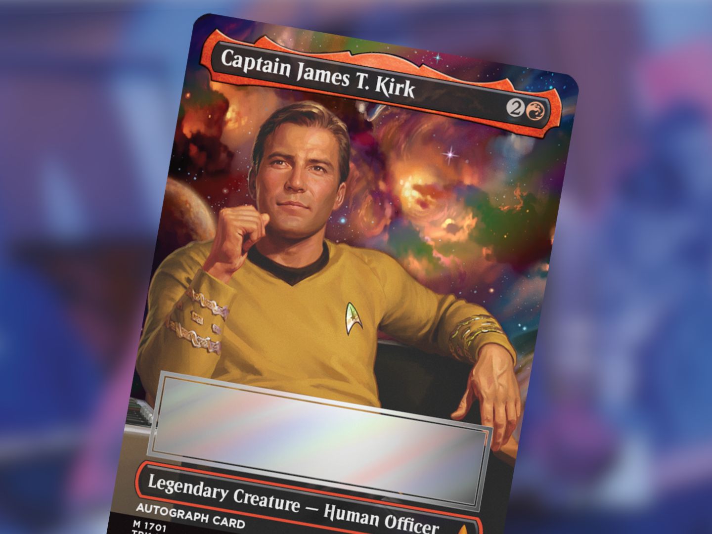 MTG Star Trek features ultra-rare cards signed by actors, and