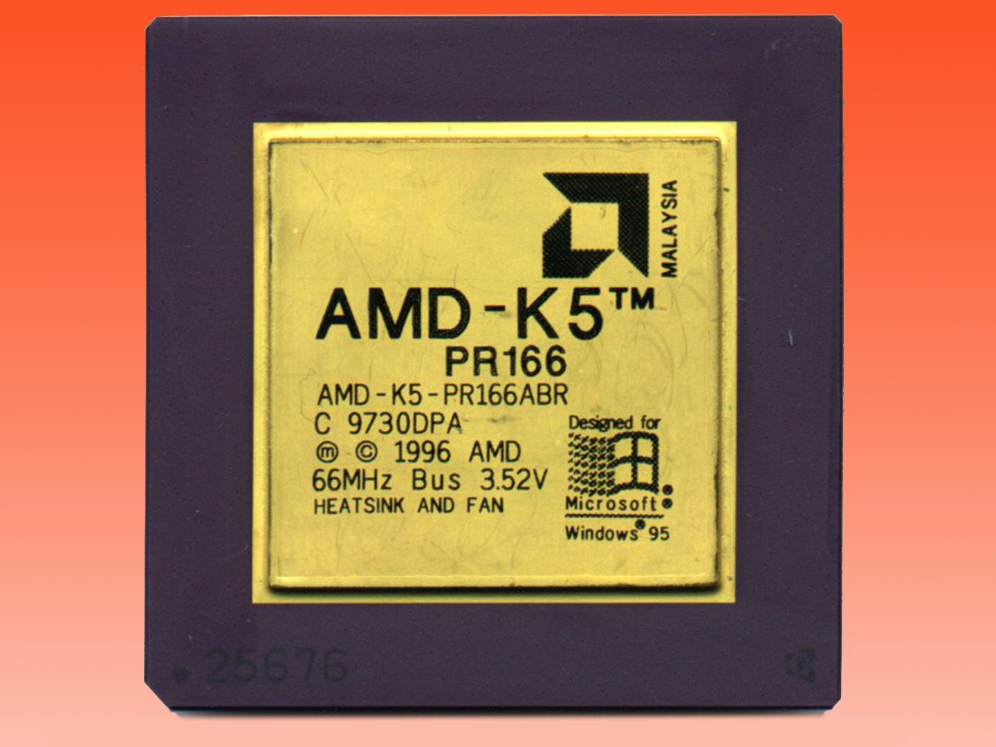 AMD's legendary K5, its first independently-designed processor, is