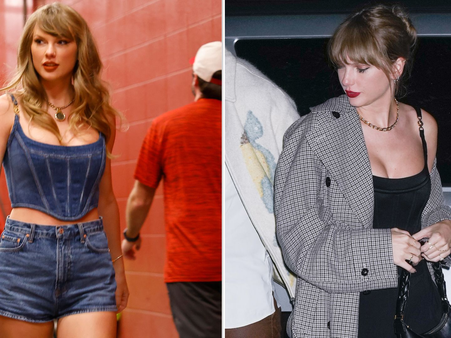 Snag Taylor Swift's $1,325 Versace denim corset look for as
