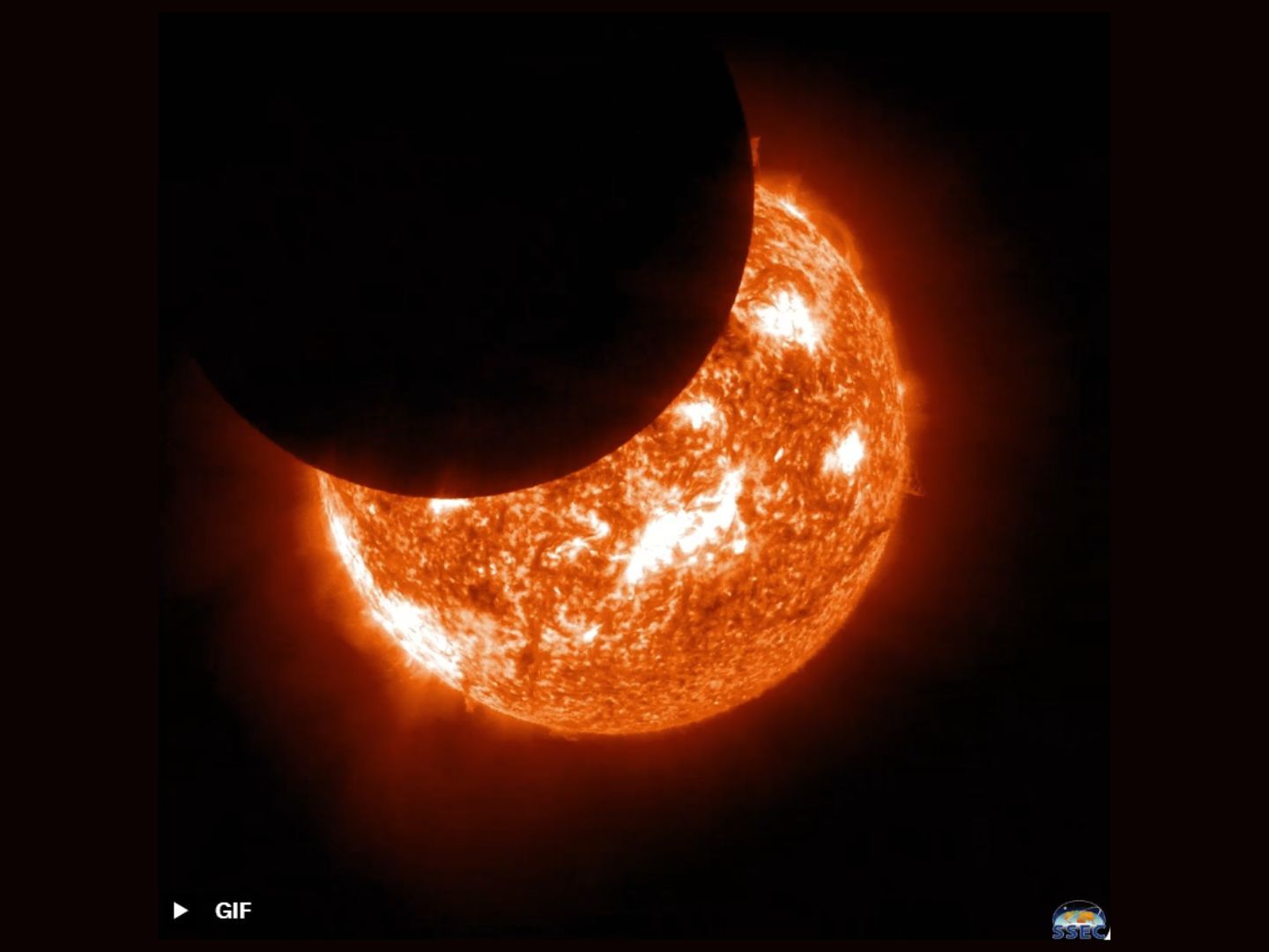 NOAA GOES-19 satellite captures partial eclipse photo of the day