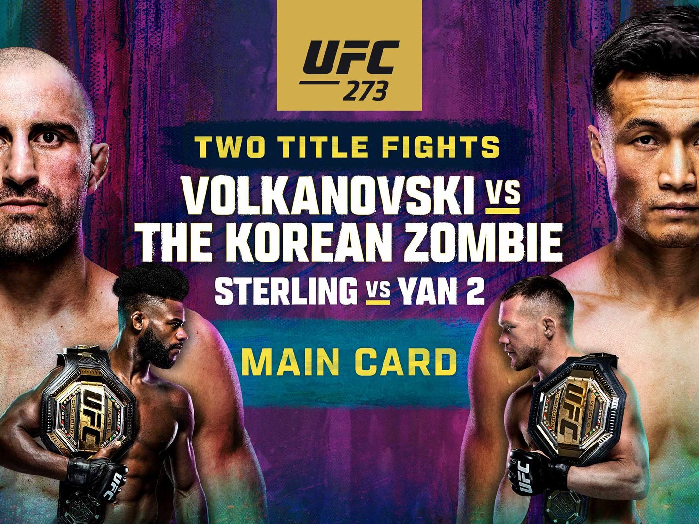 UFC 273 PPV live stream: how to watch Volkanovski vs. The Korean
