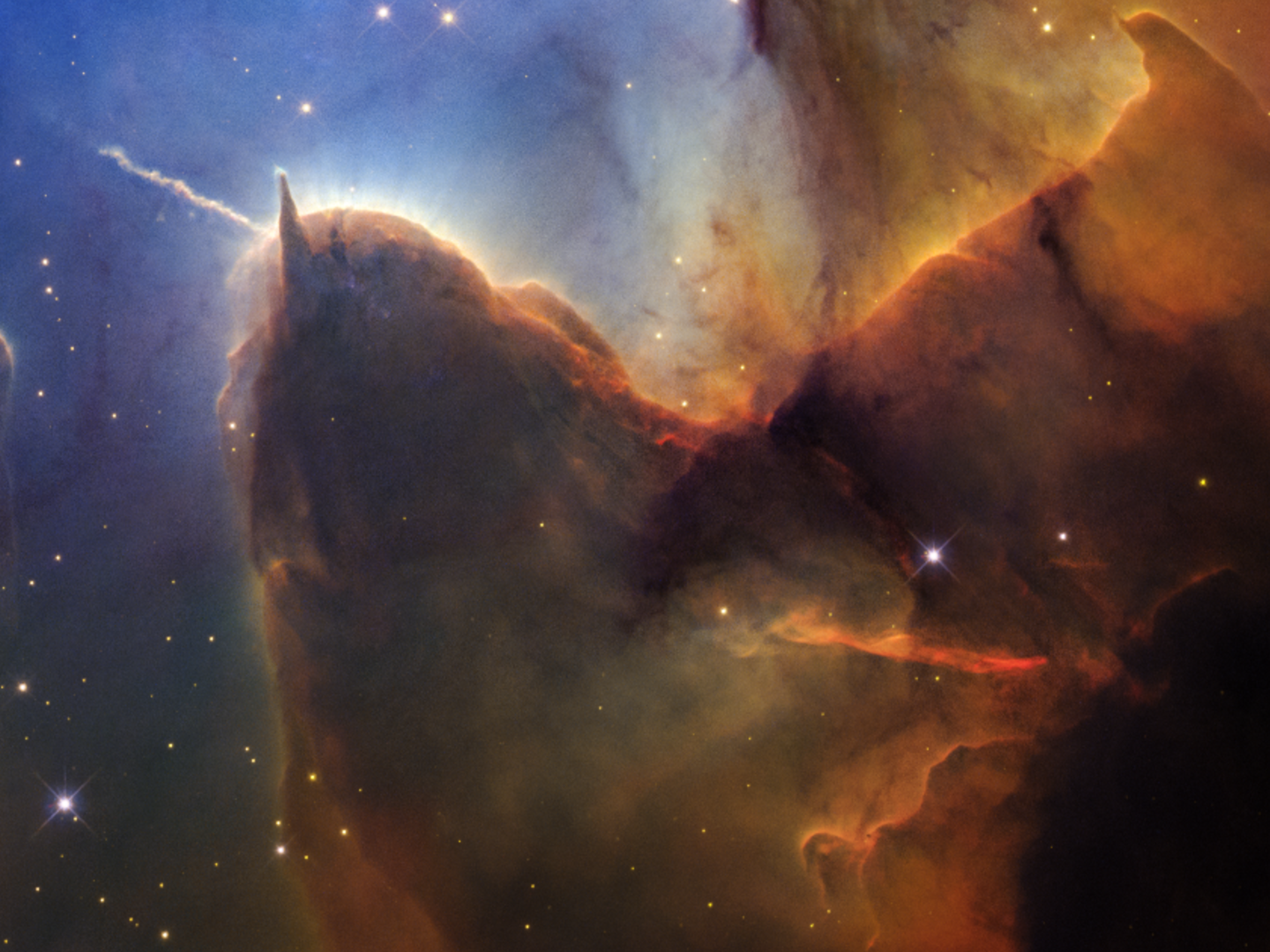 Nebula sparkles in new Hubble snapshot photo of the day for April